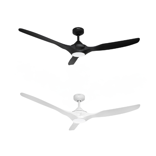Delta Breez Benicia Ceiling fan - 52 inch, 3-blade with 3000K LED light and remote
